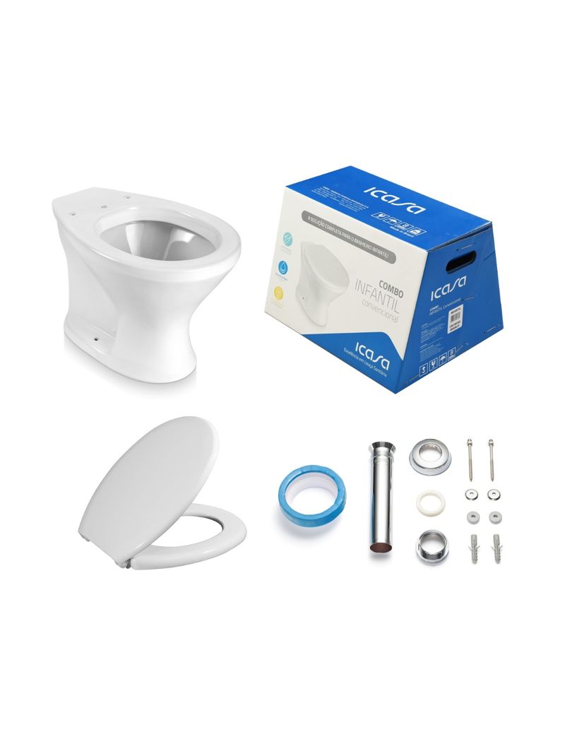 Kit-Bacia-Convencional-Infantil-Branco-Icasa-