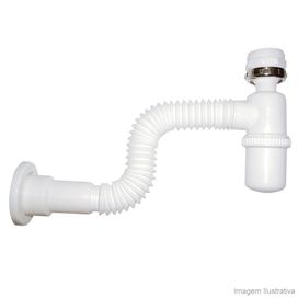 Sifão Copo PVC Universal Esteves