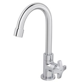 Torneira de Mesa Bica Alta para Lavatório Max 1196 Cromado Deca
