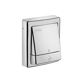 Acabamento Válvula de Descarga 00449506 Square Salvágua Cromado  Docol