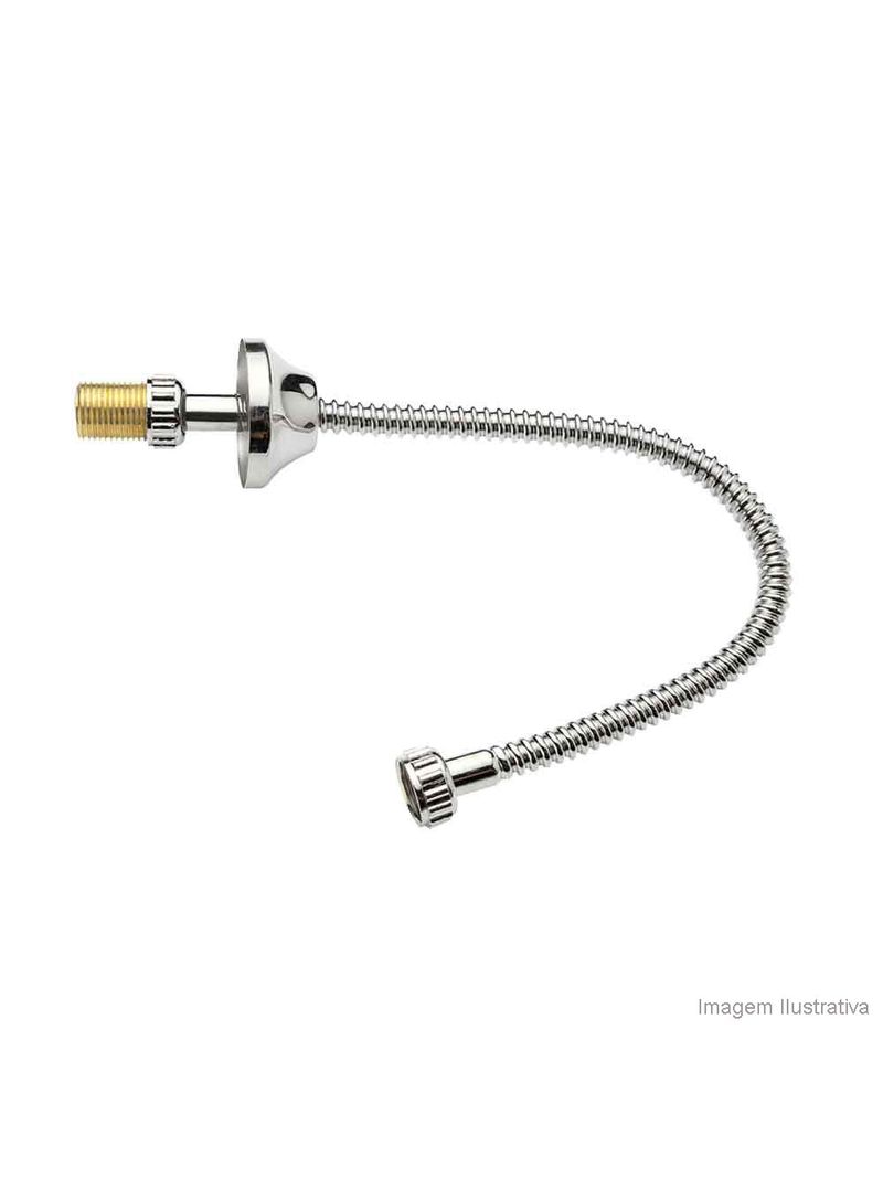 Engate-Rigido-40cm-Cromado-Esteves