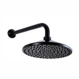 Ducha Fixa com Crivo 10" Preta Baepina