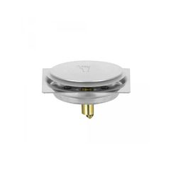 Ralo para Banheiro Quadrado Click 10X10 1920 Cromado Fani