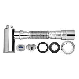 Sifão Copo para Lavatório 031702-46 Metalizado Blukit