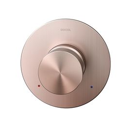 Acabamento Monocomando Chuveiro 3/4 Alta Vazão 00931369 Mix&Match Cobre Escovado Docol