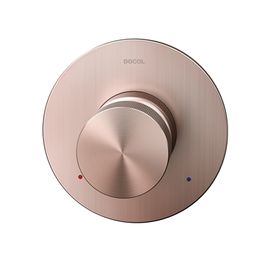 Acabamento Monocomando Chuveiro e Ducha Higiênica 1/2"" 00931269 Mix&Match Cobre Escovado Docol