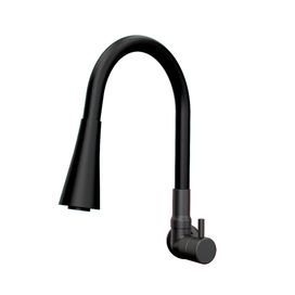 Torneira para Pia Parede 1169 Bk99 Flex Preto Fosco Fani