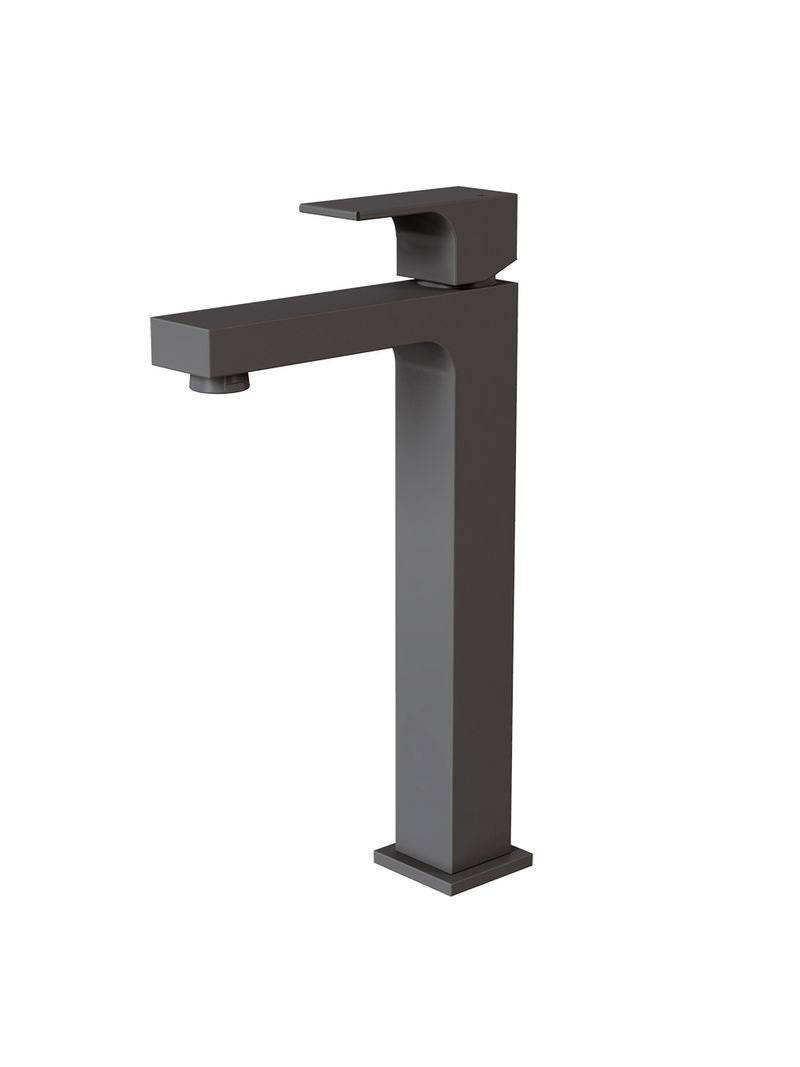 Misturador-Monocomando-Lavatorio-Mesa-6877-BK330-Retta-Preto-Fosco-Fani