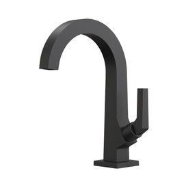Torneira Lavatório Mesa 1195 Bk222 Bica Alta Preto Fosco Fani