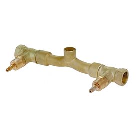 Base Misturador Cerâmico Chuveiro Meia Volta 3/4 Cromado Docol