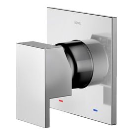 Acabamento Monocomando Chuveiro 3/4 Alta Vazão New Edge/Minima Cromado Docol