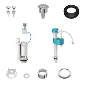 Kit Universal Caixa Acoplada 1100 Acionamento Duplo Deca