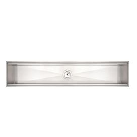 Canal Organizador Inox Sobrepor 90x18CM Inox Tramontina