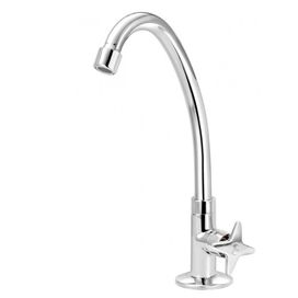 Torneira Cozinha De Mesa Bica Móvel 1167 Eco C23 Cromado Esteves