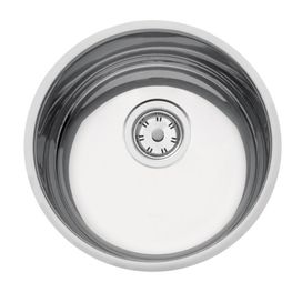 Cuba Redonda Perfecta 30cm 14x30 Válvula 3 1/2 Inox Brilhante Tramontina