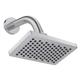 Chuveiro Parede Retangular com Tubo 1965 C Flex Cromado Deca