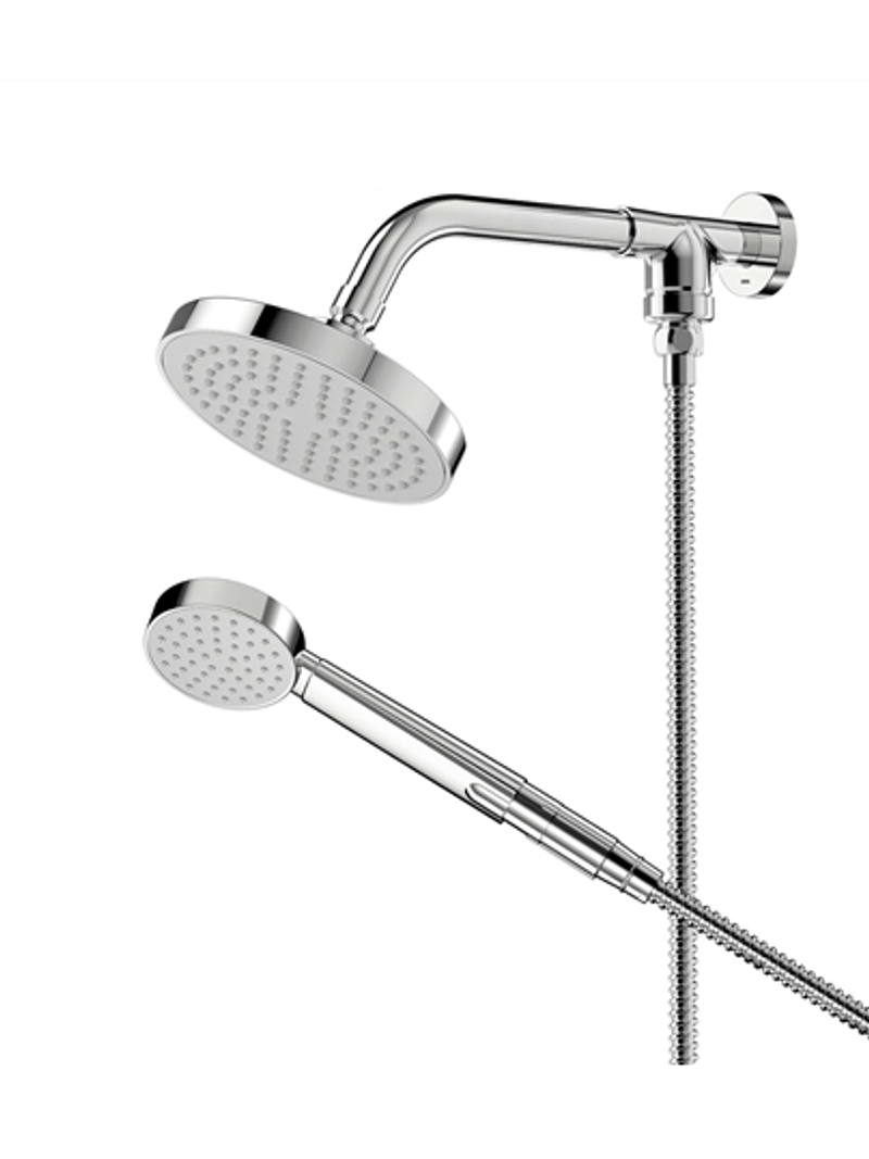 Chuveiro-Parede-Eden-150-com-Desviador-e--Ducha-Manual-Cromado-Docol-