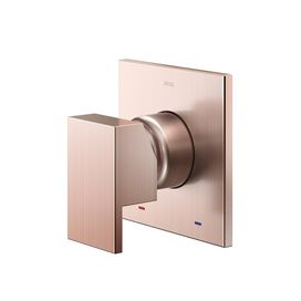 Acabamento Monocomando Chuveiro e Ducha Higiênica 1/2 New Edge/Minima Cobre Escovado Docol