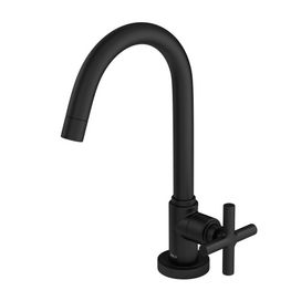 Torneira Lavatória Mesa Bica Alta 1198 Duna Class Black Mate Deca