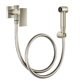 Ducha Higiênica com Registro e Derivação 00925644 New Edge Níquel Escovado Docol