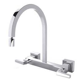 Misturador Cozinha Parede Bica Móvel Bella Class 1258 C222 Cromado Fani