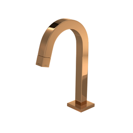 Torneira Lavatório Mesa Baixa 1197 Tube Red Gold Deca