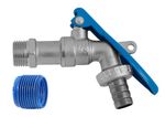 Torneira-de-Esfera-Com-Acesso-Restrito-Para-Jardim-Cromado-Blukit