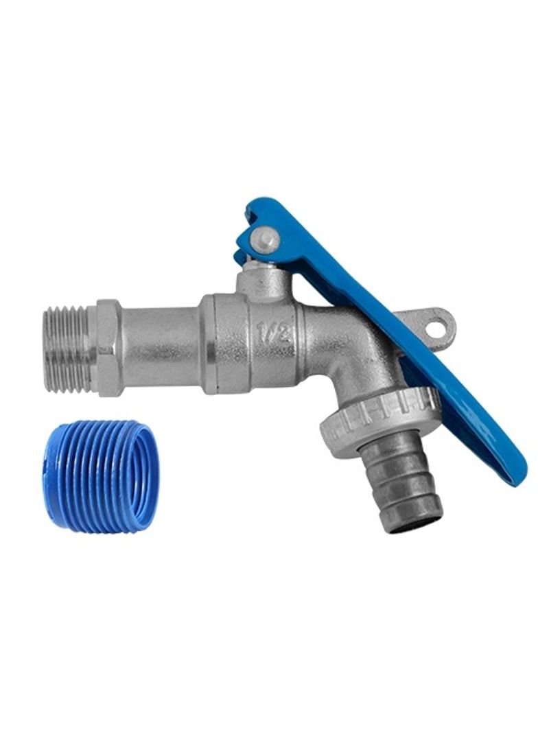 Torneira-de-Esfera-Com-Acesso-Restrito-Para-Jardim-Cromado-Blukit
