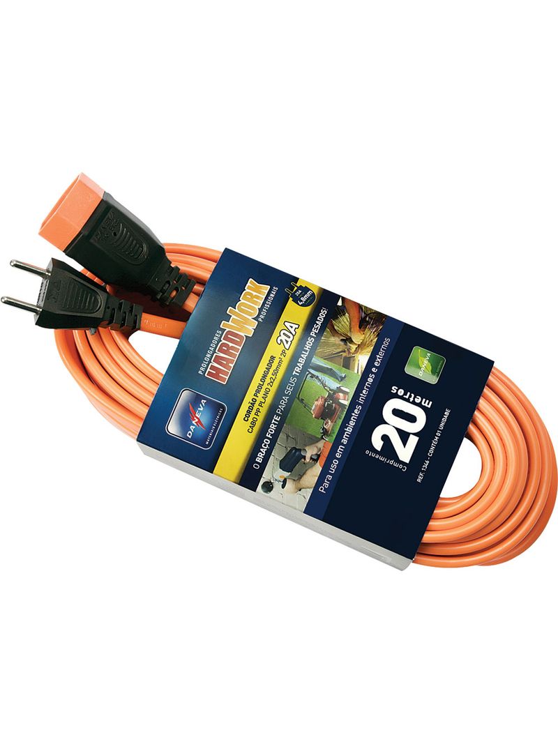 Cordao-Prolongador-Pp-2.50mm-20a-20m-1346-Laranja