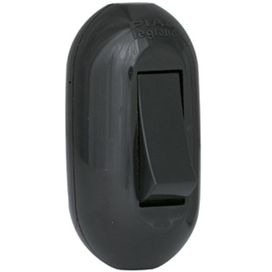 Interruptor  Simples Centrocord 10a 250v 40271 Pial  Preto