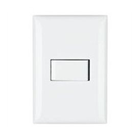 Conjunto 4x2 1 Interruptor Simples M5A01 THESI UP 10A250 Pial