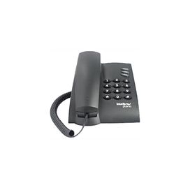 Telefone Pleno com chave 4080058 cinza Intelbras