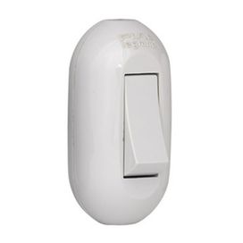 Interruptor  Simples Centrocord 10a 250v 40274 Pial  Branco