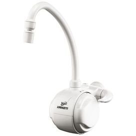 Torneira Elétrica Versátil Parede Cozinha 220V Branca Lorenzetti
