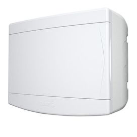 Quadro Distribuição Sobrepor 6/8 Disjuntores sem Barramento Branco Tigre