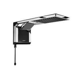 Chuveiro Acqua Duo 220V 7800W Preto Cromado Lorenzetti