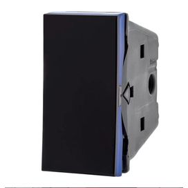 Modulo Interruptor Bipolar Paralelo 10A Preto Pial Plus+