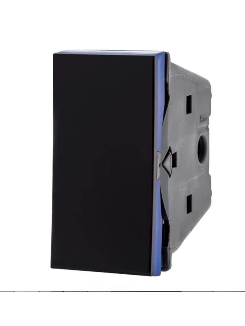 Modulo-Interruptor-Bipolar-Paralelo-10A-Preto-Pial-Plus-