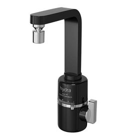 Torneira Parede Slim 4 Temperatura 5500w Black Hydra Corona