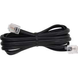 Cabo Liso Para Telefone 6x4 Plug/Plug 5M Preto A Santos