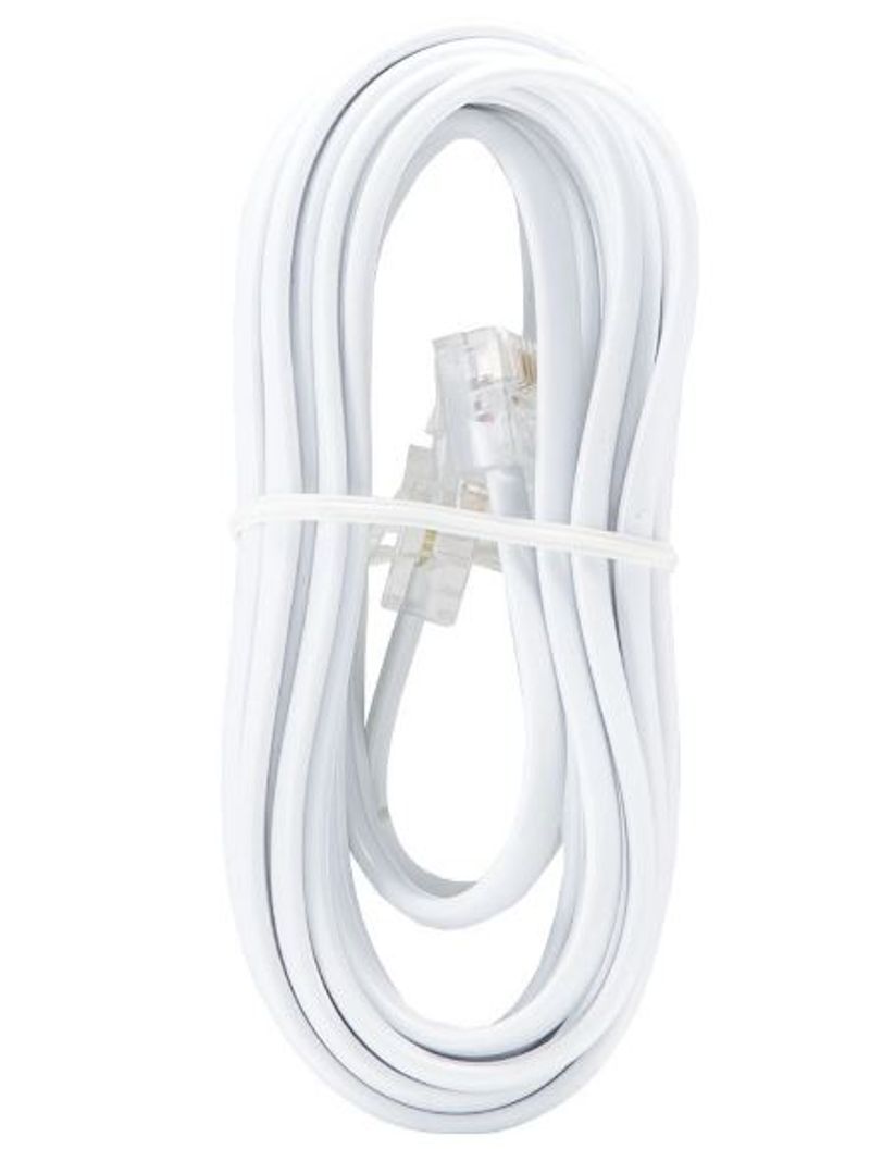 Cabo-Liso-Para-Telefone-6x4-Plug-Plug-5M-Branco-A-Santos