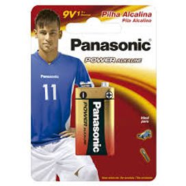 Bateria Alcalina 9V Com 1 6LF22XAB-1B Panasonic