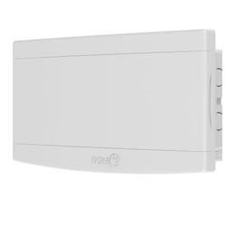 Quadro Distribuição Embutir Slim 16 Disjuntores sem Barramento Branco Tigre
