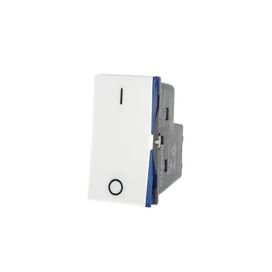 Módulo Interruptor Bipolar Simples 10A Branco Pial Plus+