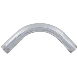 Curva 90° Elet Galvanizado Zincado 1" GTC Tubos