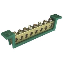 Barramento Terra 8 Terminais Fixação 89mm Steck
