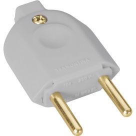 Plug Macho 57401/002 Tramontina  Cinza