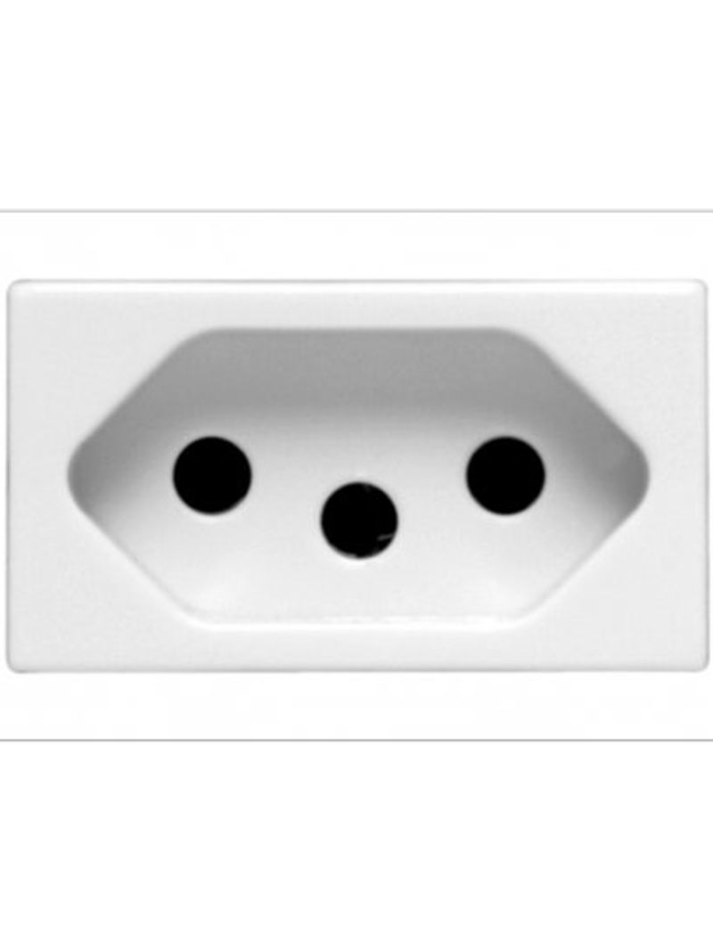 Modulo-Tomada-2p-T-10a-773421-Imperia-Branco-Siemens
