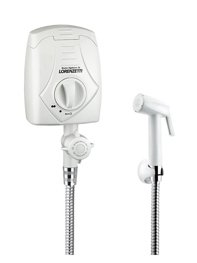 Ducha-Higienica-3-Temperaturas-127V-4000W-Branca-Lorenzetti-