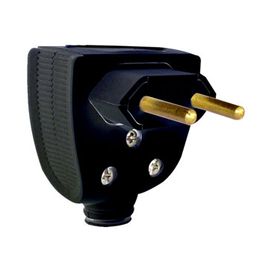 Plug Versátil 2p Padrão Brasileiro Axial Lateral 615851 Pial  Preto